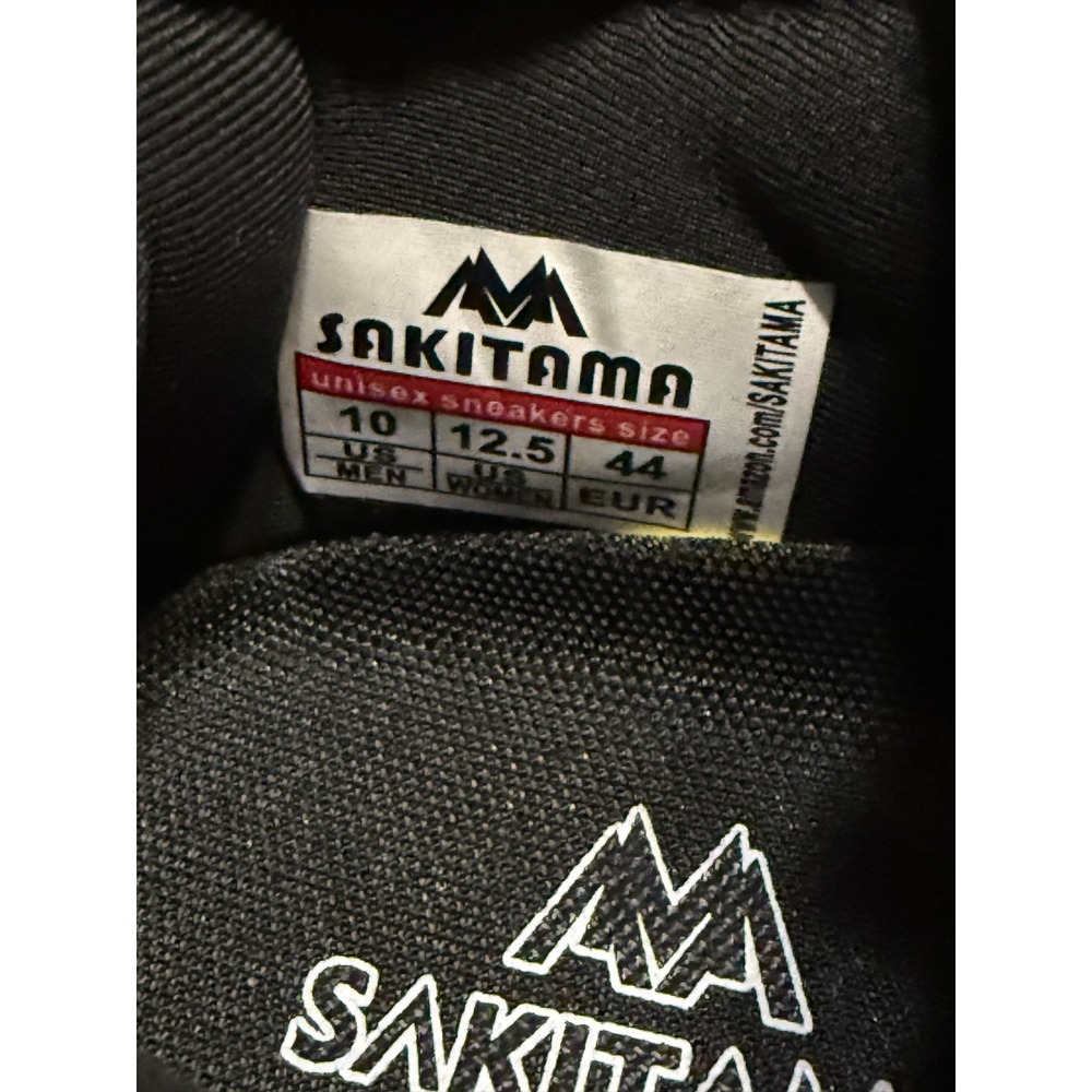 Sakitama Men 10 Black Neon Green Blade Tech Running Sneakers Futuristic Sporty - Picture 6 of 6